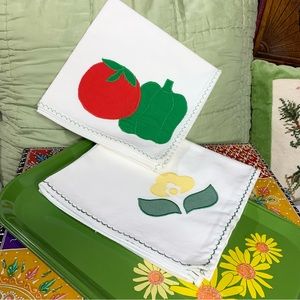Appliqué Dish Towels